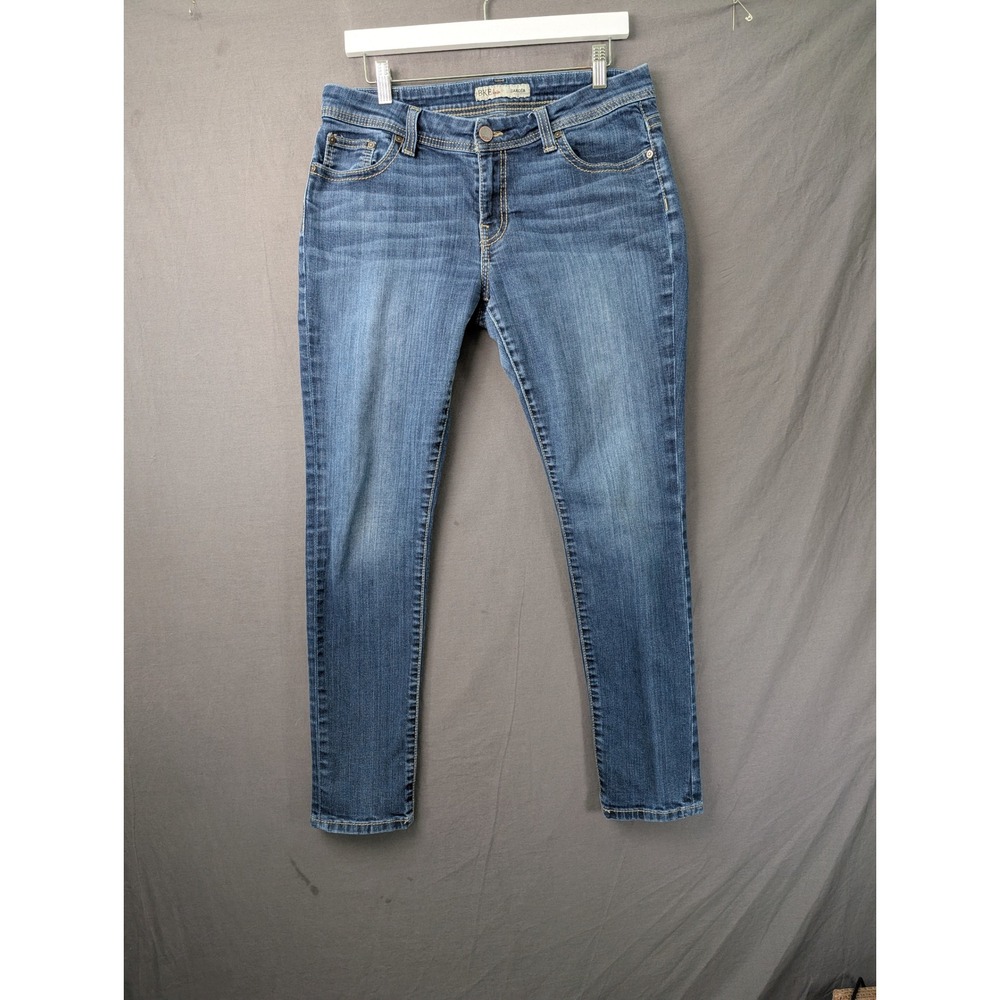 BKE Dakota Skinny Jeans Womens 30x31.5 Blue Denim Mid Rise Stretch